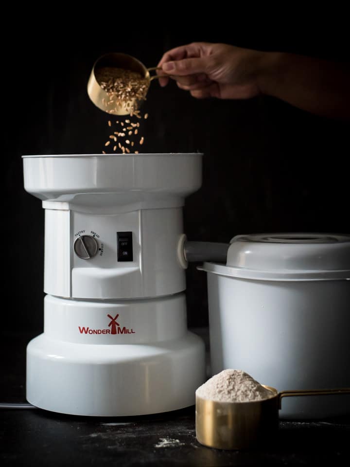 Making Whole Wheat Flour in a WonderMill
