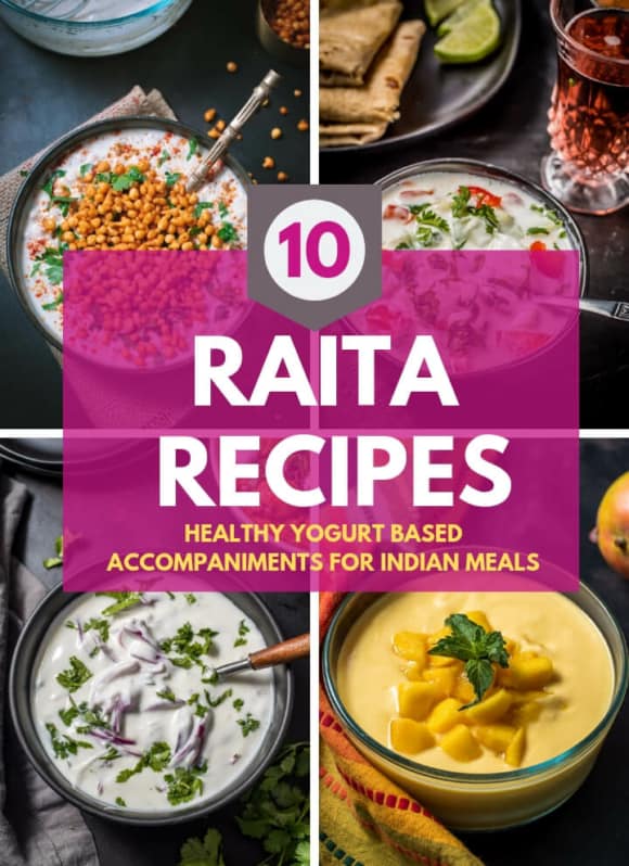 Indian Raita Recipes | 10 Unique Variations - Simple Indian Meals