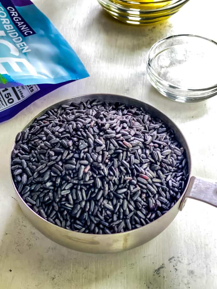Instant Pot Black Rice (Forbidden rice) - Simple Indian Meals