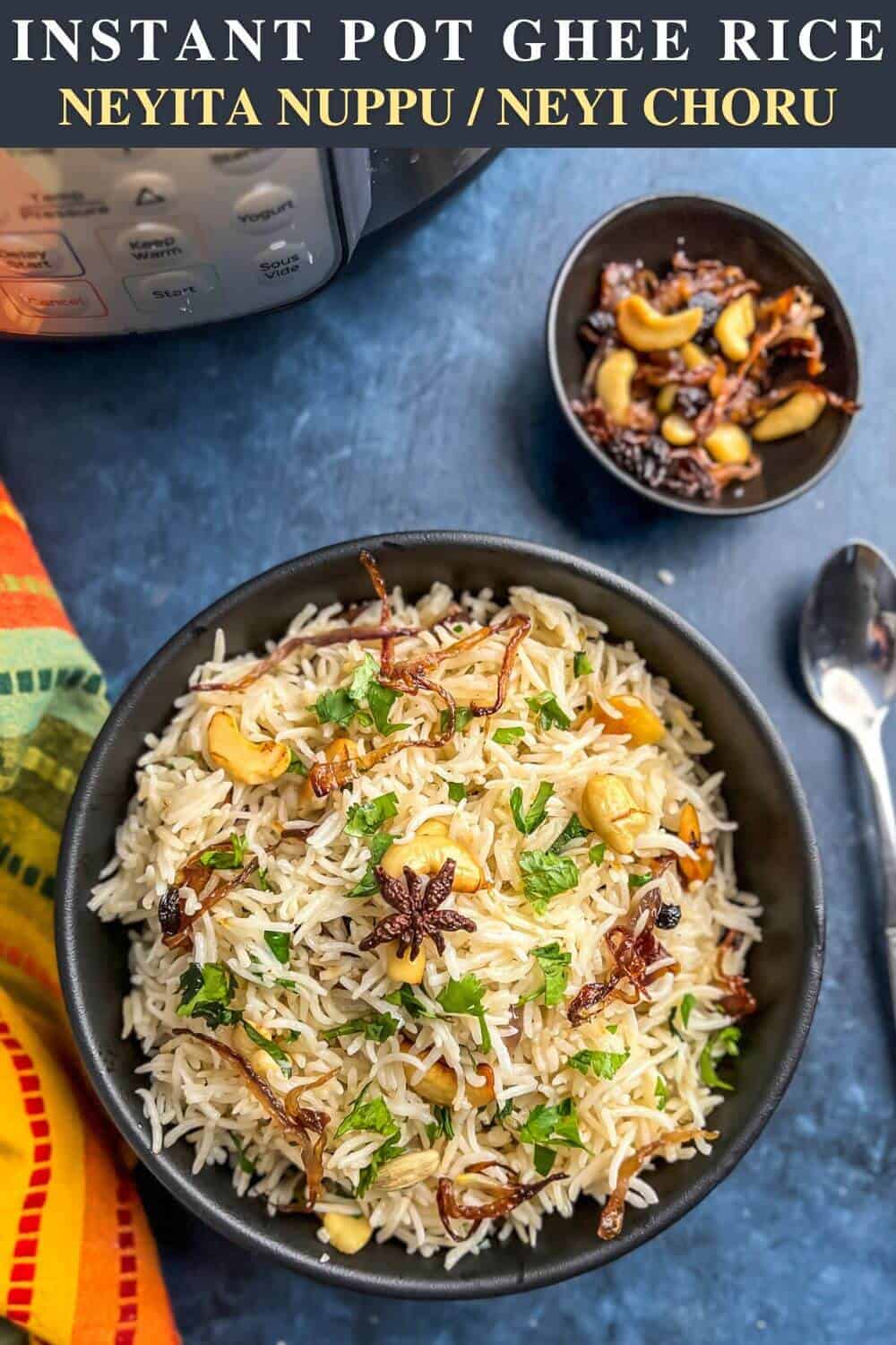 Ghee Rice Recipes Ghee rice (Neyitha nuppu / Neyi Choru) - Simple Indian Meals